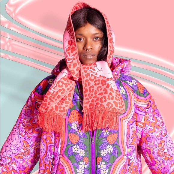 Jordan Piantedosi Beautiful Genius woven pony scarf - Picture 2 of 8